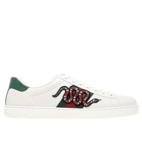 gucci serpente scarpe|scarpe gucci su farfetch.